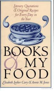 books and my food