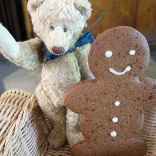 corn gingerbread boy