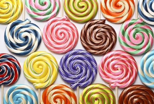 lolly multi colored 500