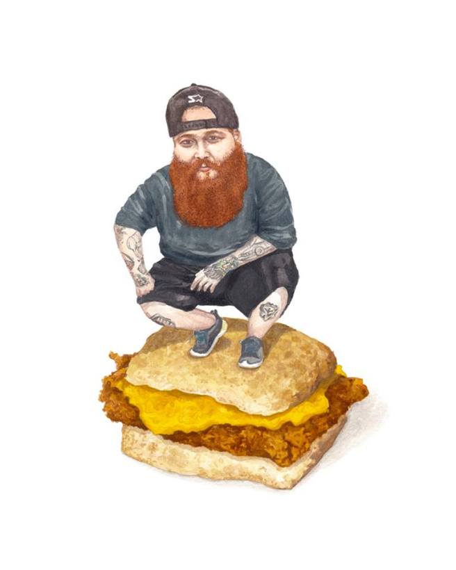 sandwichactionbronsonchickencheddarbiscuit